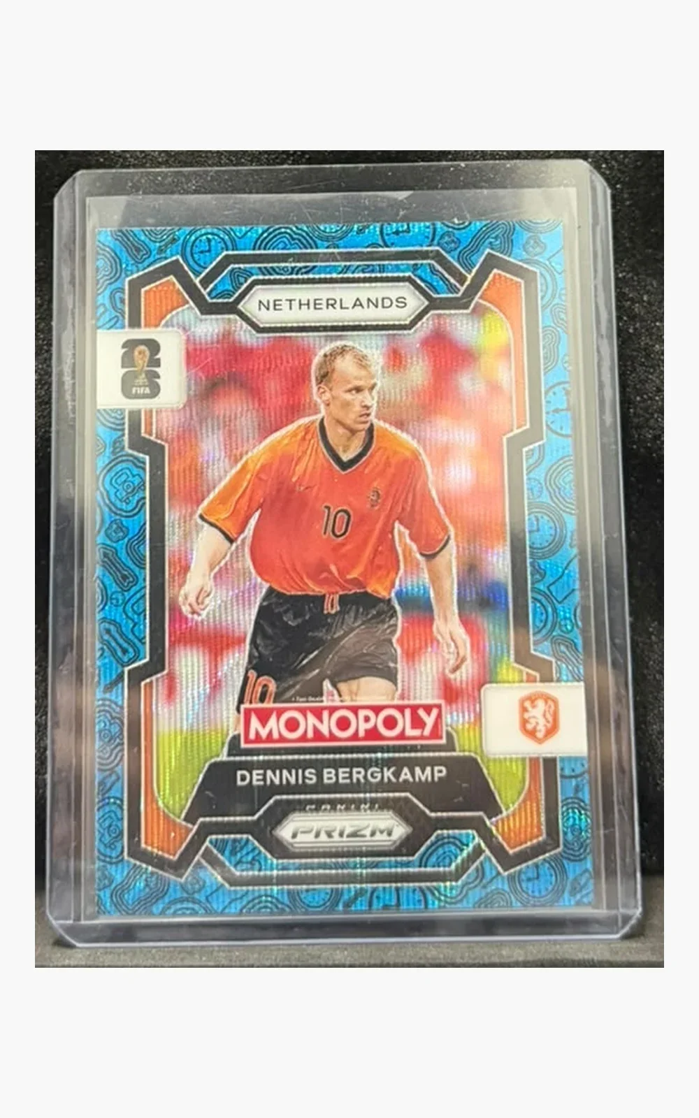 Dennis Bergkamp – Monopoly Prizm azul – #74 — 74