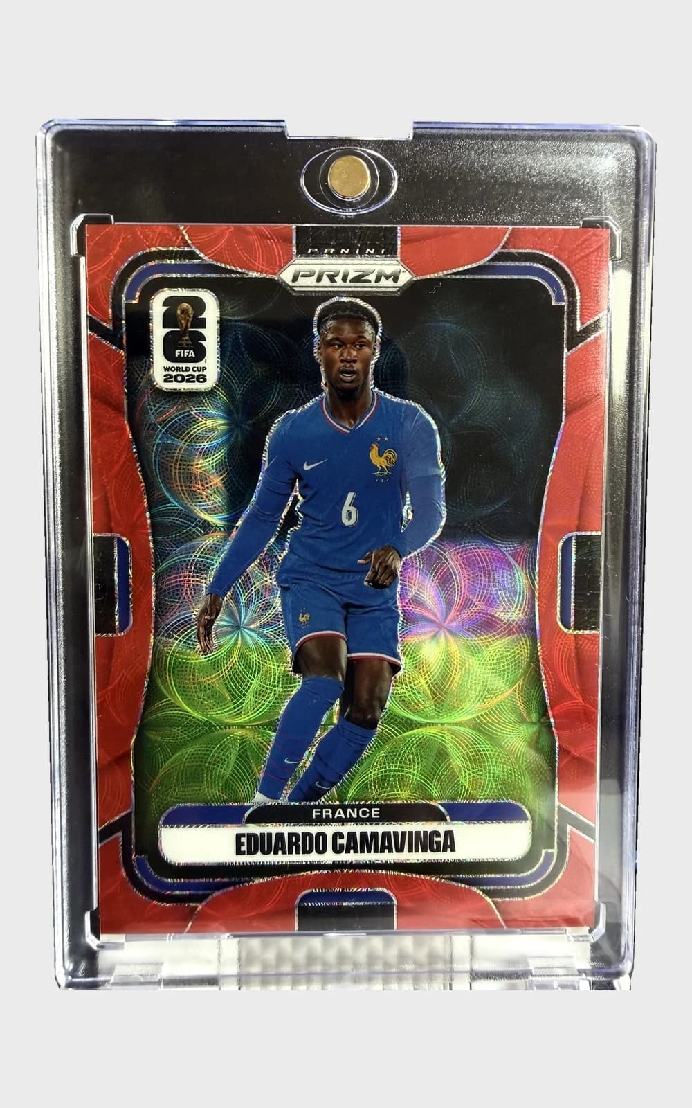 Eduardo Camavinga – Choice Red Prizm – 21/85 — 21/85