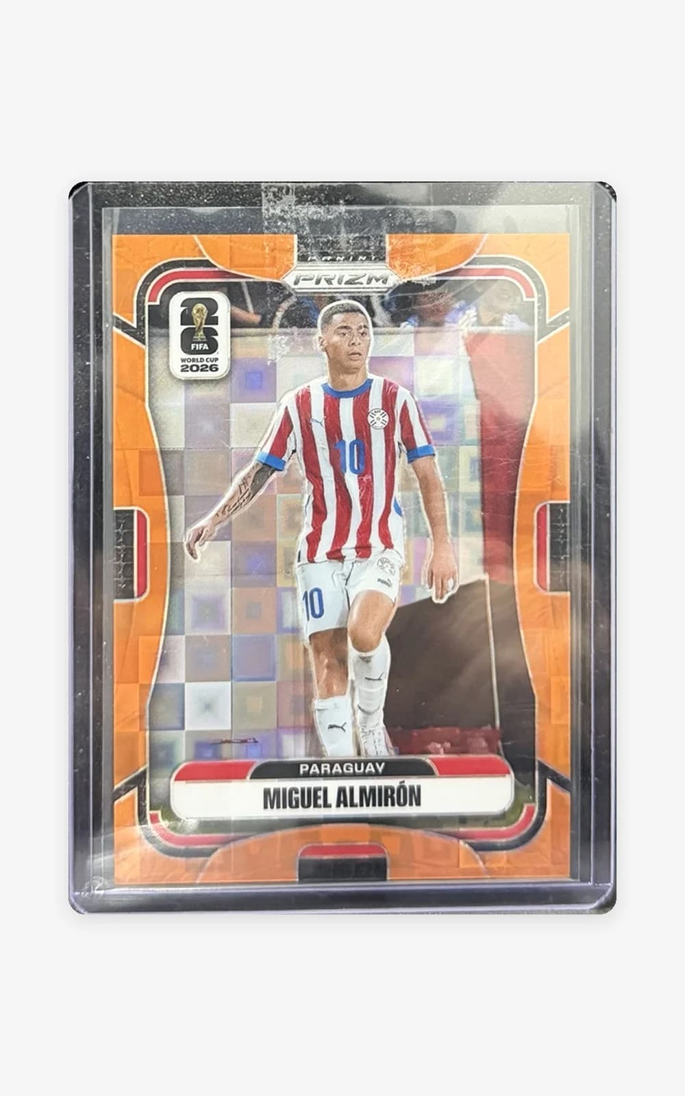 Miguel Almirón – Prizm Naranja – 190/215 — 345 Numerada /215