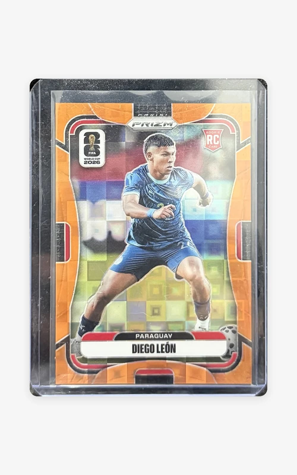 Diego León RC – Prizm Naranja – 183/215 — 351 Numerada /215