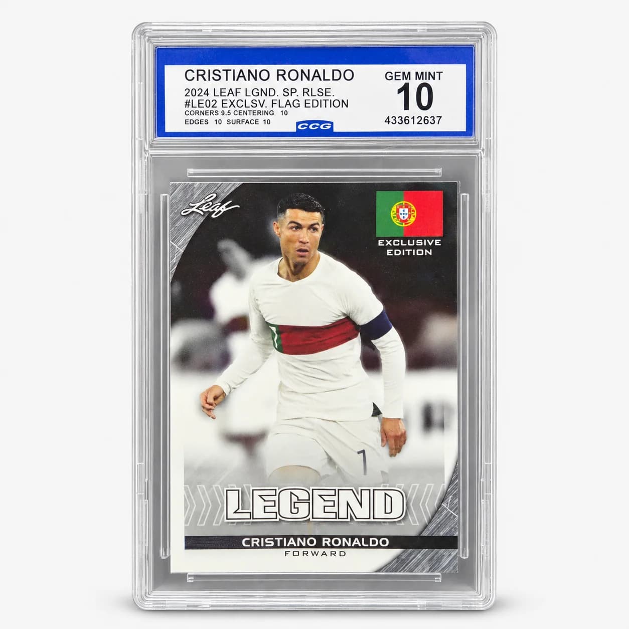 Cristiano Ronaldo — Exclusive Flag Edition — CCG 10 — LE-02